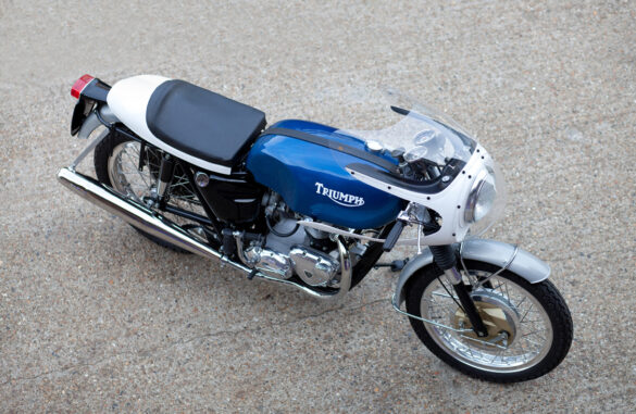 The Baron's Speed Shop Triumph