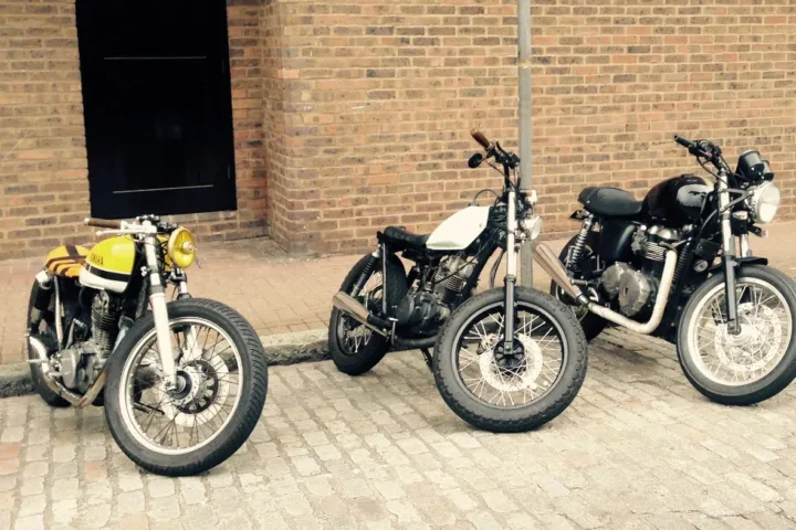 Custom Bikes on Cobblestones
