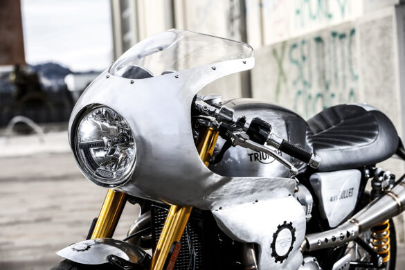 Thruxton R Cafe Racer Alo's Cafe | CustomBIKE.cc