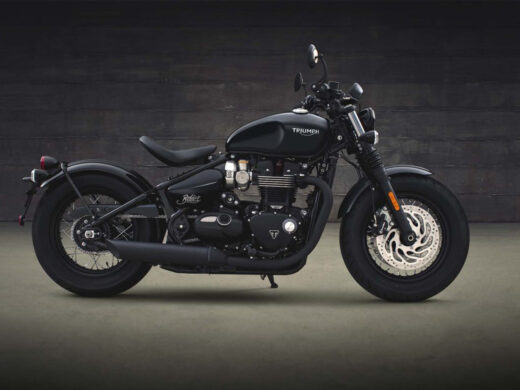 Bonneville Bobber Black RHS LB