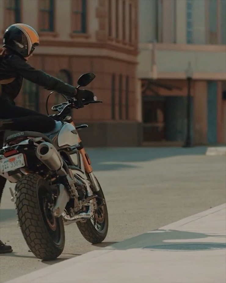 Imogen Lehtonen Ducati Scrambler 1100 Special