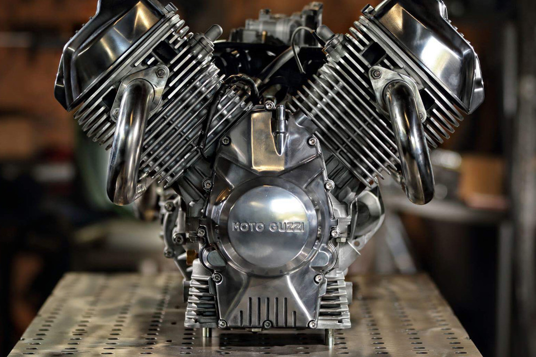 Moto Guzzi V9 ENGINE Custom Build Craig Rodsmith