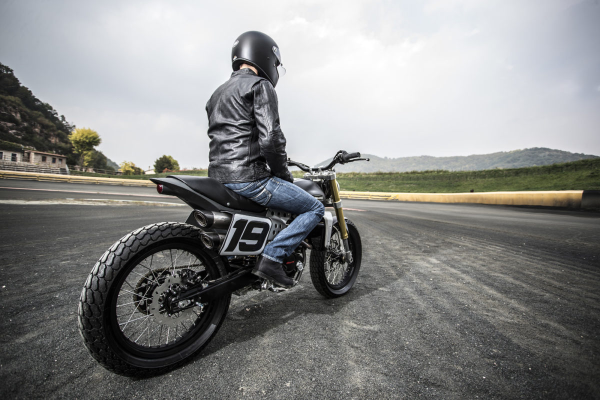 Gommino Parastrappi Per Fantic Caballero | Ricambio Originale Per Scrambler E Flat Track - Foto 2