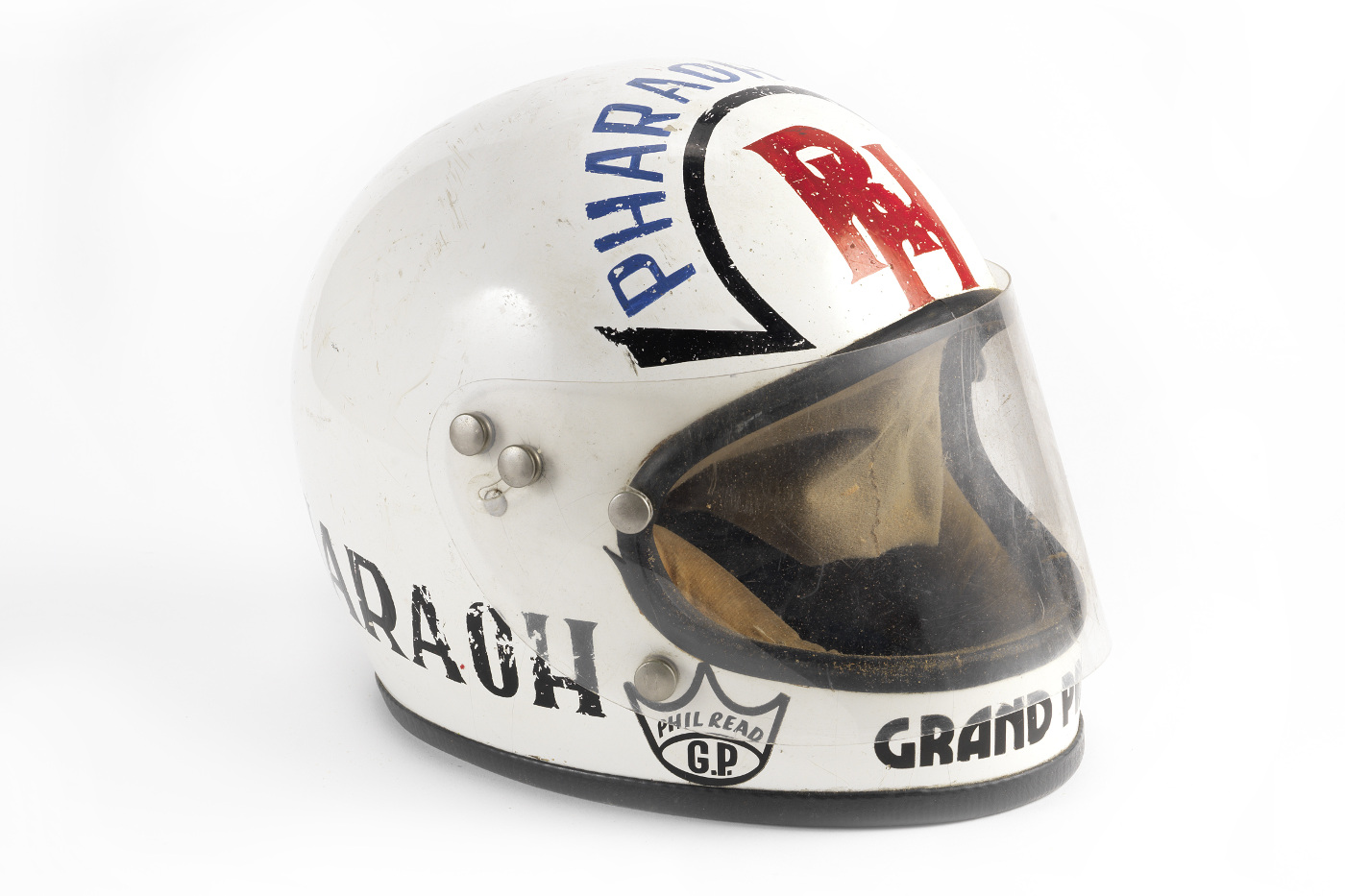 RON HASLAM RACE HELMET BY KANGOL HELMETS LTD SCOTLAND