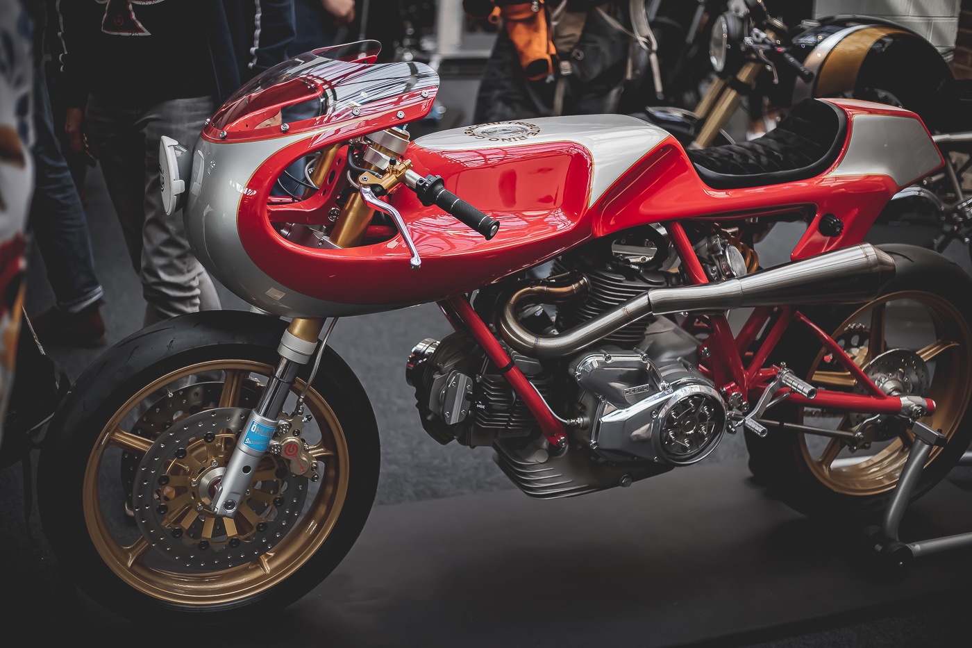 Minimalist Ducati L-Twin Custom Bike Build