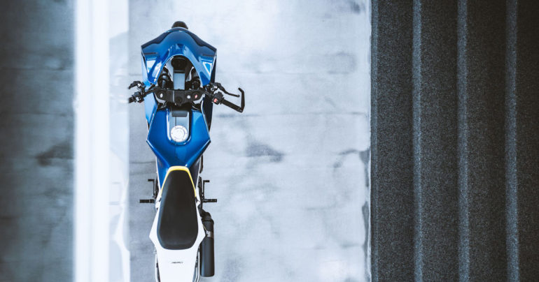 Aerial view of Vitpilen 701 Aero