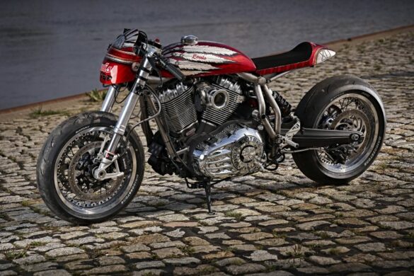 Detlev Louis Indian Chief Cafe Racer Custom left side