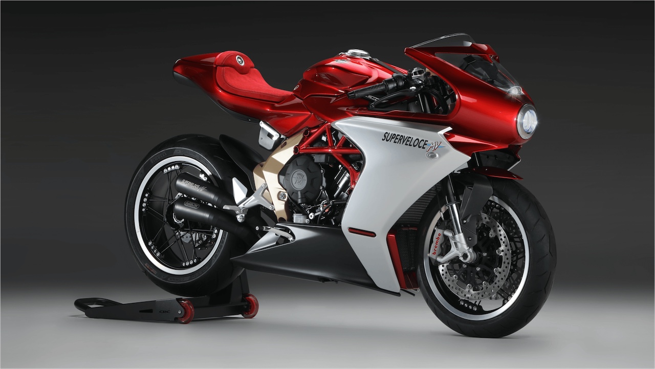 MV Agusta Superveloce 800 Serie Oro front side