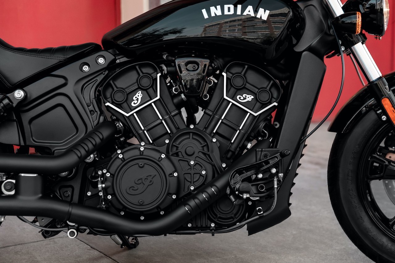 Indian Scout Bobber Sixty Engine V-twin detail