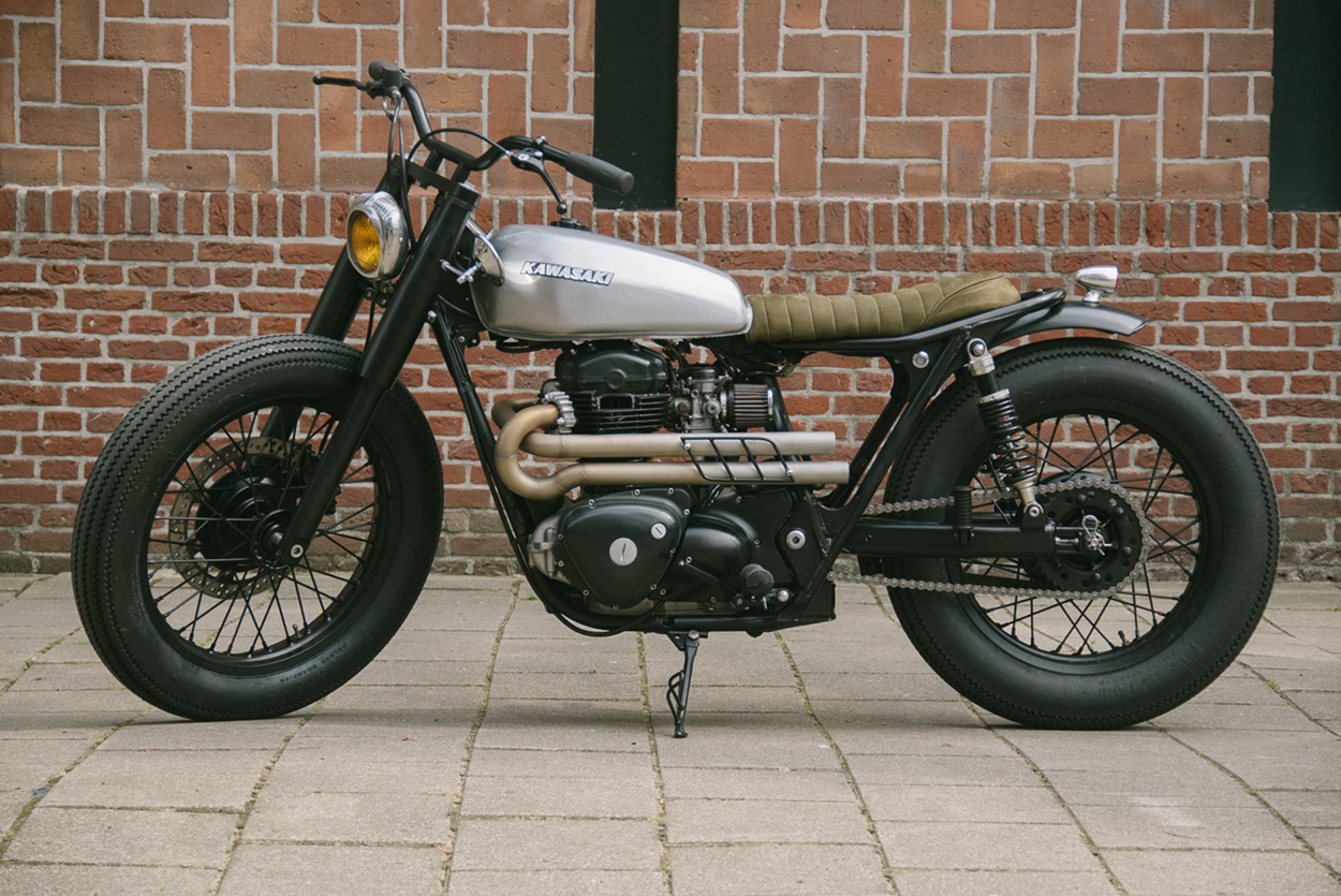 Kawasaki Bratstyle custom
