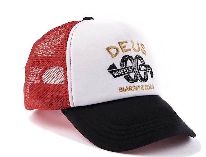 WW Wheelin Trucker Cap White-Red