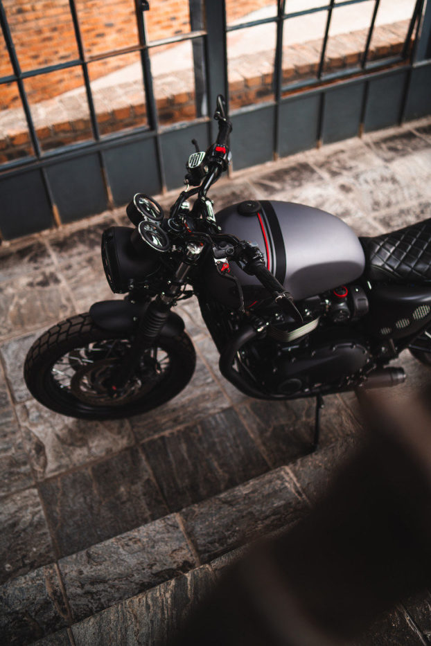 T120 front left from above on stone