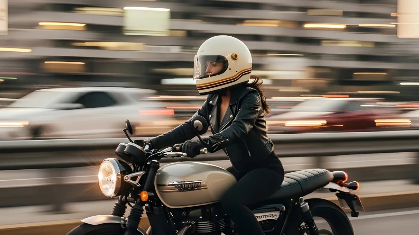 Best Retro Motorcycle Helmets 2026: Vintage Café Racer Style 10 Biltwell Gringo S ECE R22.06 Helmet - Vintage Desert Spectrum Image @machine_garagemx