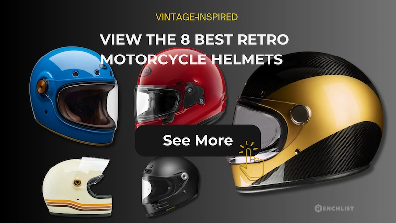 best retro motorcycle helmet 2017 Daytona Full Face Helmet: Vintage Style - Dull Black W/ Dull Black Accents The helmet also includes chin and forehead ventilation Recommendations for retro motorcycle helmet?