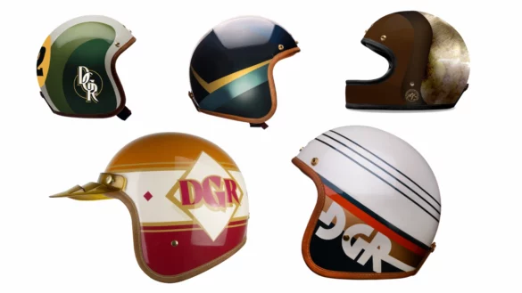 DGR x Hedon Helmets Collaborations Through the Years Collage