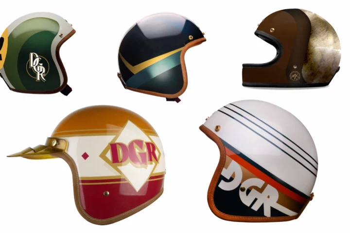 DGR x Hedon Helmets Collaborations Through the Years Collage