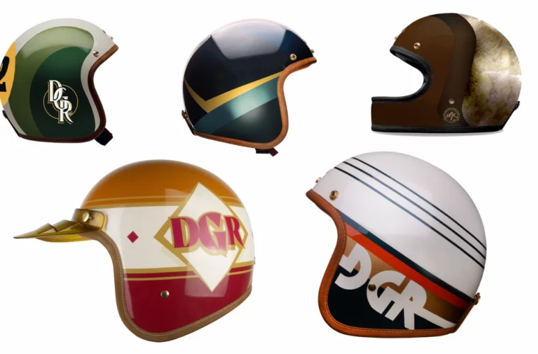 DGR x Hedon Helmets Collaborations Through the Years Collage