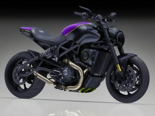 Langen Motorcycles LS12 Turbo - front side