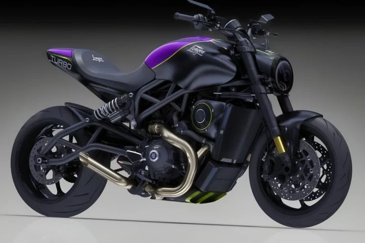 Langen Motorcycles LS12 Turbo - front side