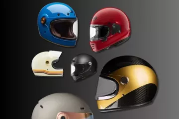 Best-Looking Retro Motorcycle Helmets - Poster