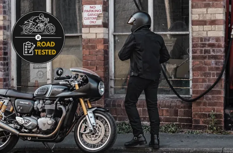 Pando Moto Air Tate Jacket Review - Road Tested ~540 Miles - Great Perfomer 6 Rider wearing Pando Moto Air Tate Jacket Review