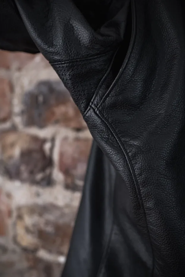 Pando Moto Twin Leather Jacket Review - Road Tested over 620 miles: Looks and Excellent Performance 26 Perforated armpit for ventilation