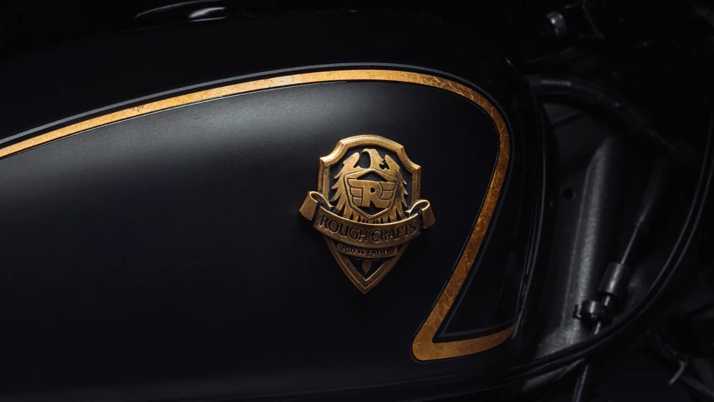 There Isn't Anything Rough about Rough Crafts x Shotgun 650 - Ultra-Limited Edition Royal Enfield 11 Royal Enfield x Rough Crafts Shotgun Tank