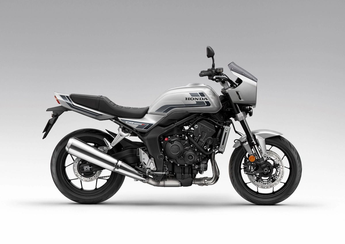 What is the New Honda Retro Style Motorcycle? 21 Grey Stripe with a lowered seat