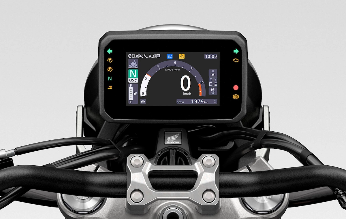 What is the New Honda Retro Style Motorcycle? 9 Honda CB1000F a very non-retro TFT Screen