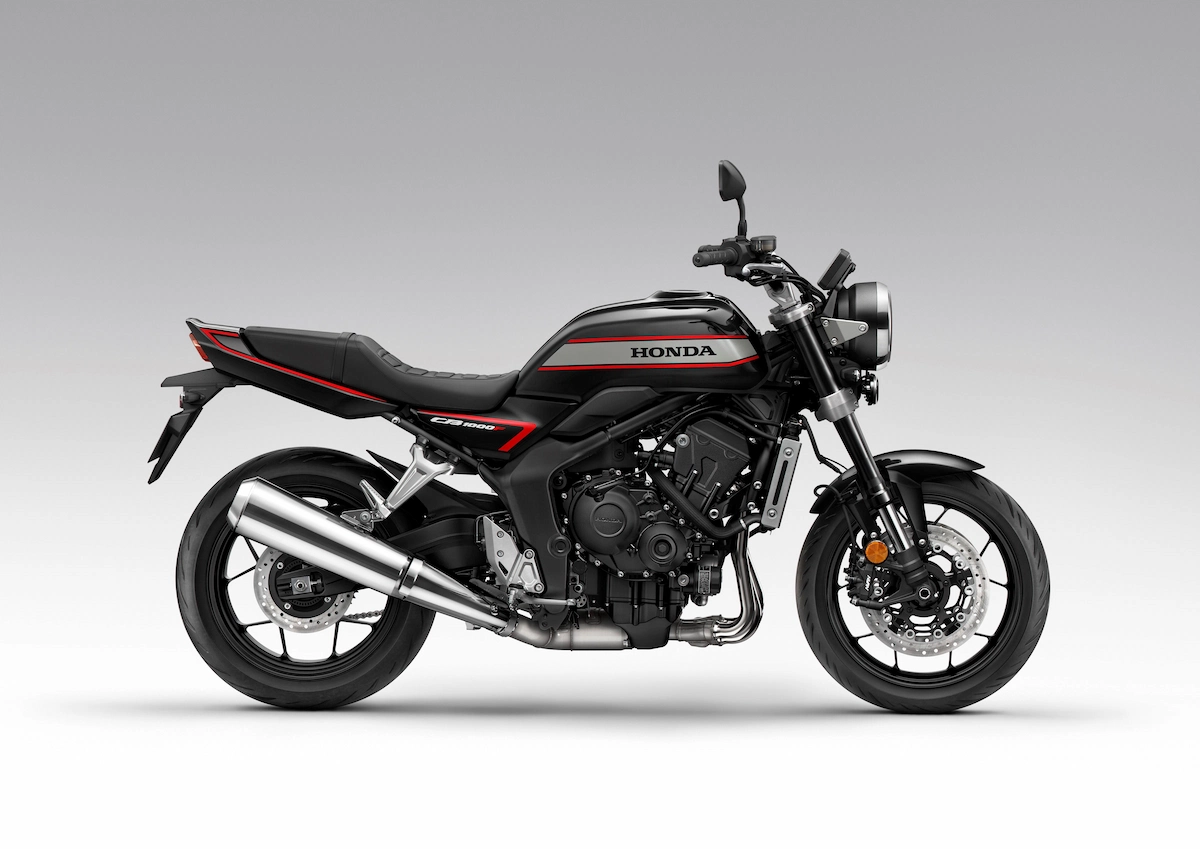 What is the New Honda Retro Style Motorcycle? 16 Honda CB1000F in Graphite Black with lower seat